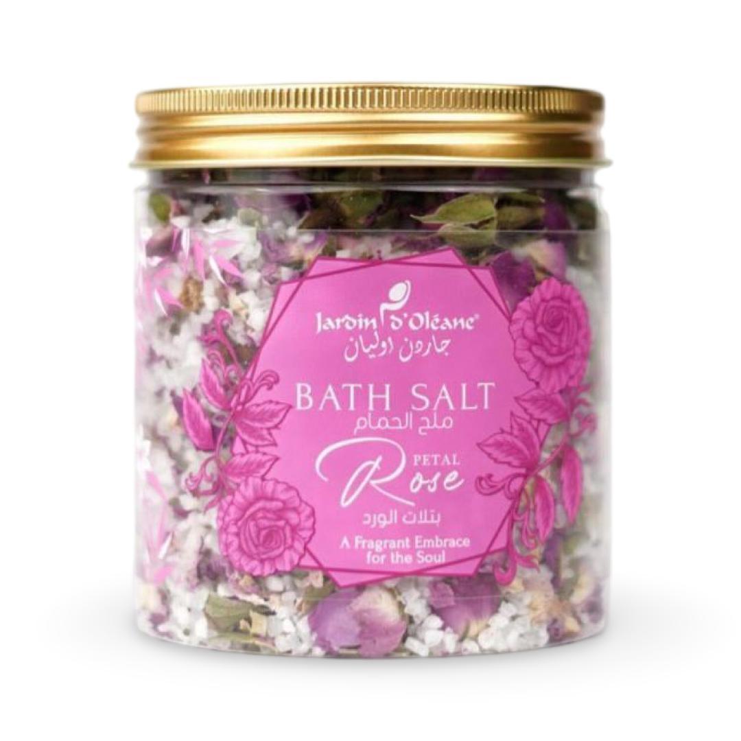 Jardin o`Oleane BATH SALT Rose PETAL 500g
